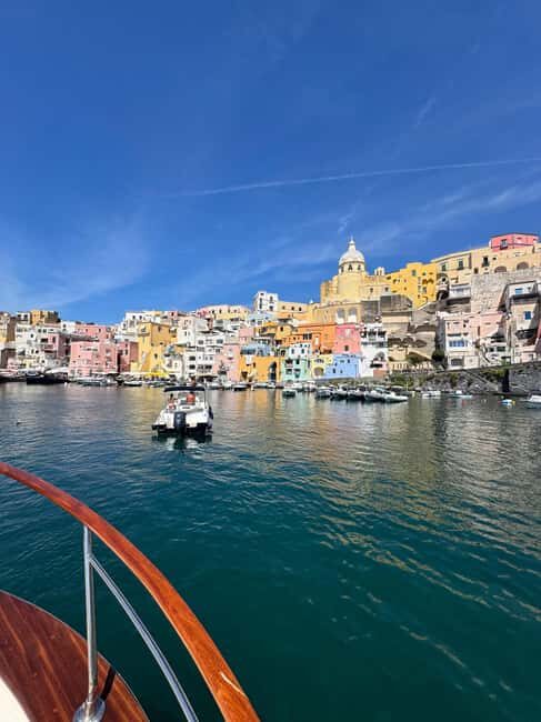 Ischia and Procida Private Day Cruise : From Sorrento - Procida Break: Harbor Life, Shopping, and Short Walks