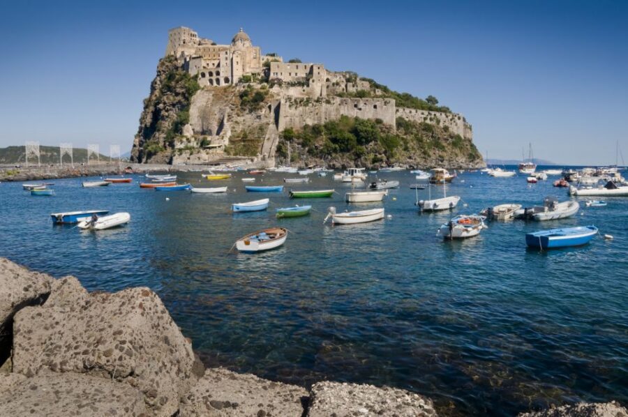 Ischia and Procida Private Day Cruise : From Sorrento - Baths of Queen Giovanna and the First Big Photo Moments