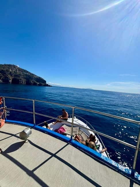 Ischia: Boat tour with swimming stops and lunch on board - Green Grotto swim: when conditions are ideal