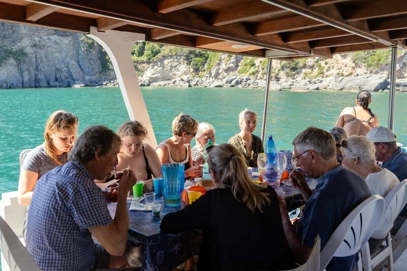 Ischia: Boat tour with swimming stops and lunch on board - Spiaggia degli Inglesi: another swim break with a strong payoff