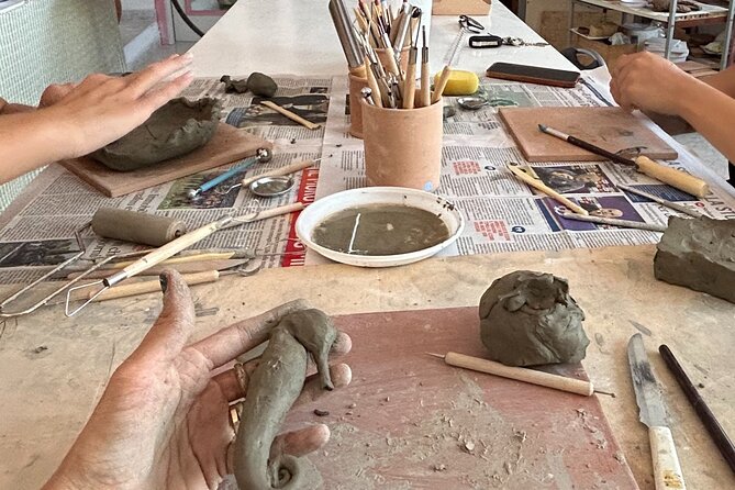 Ischia Clay Modelling Short Pottery Workshop - Ischia clay modelling: a simple hands-on start