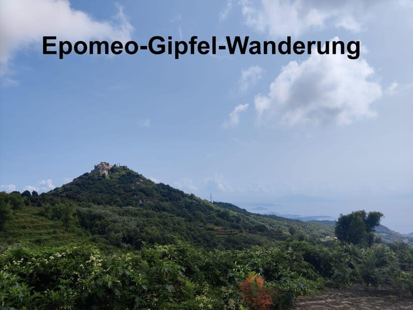Ischia: Epomeo summit hike - Forio viewpoint to Pietra dell’Acqua: the panoramic trail and the rock world