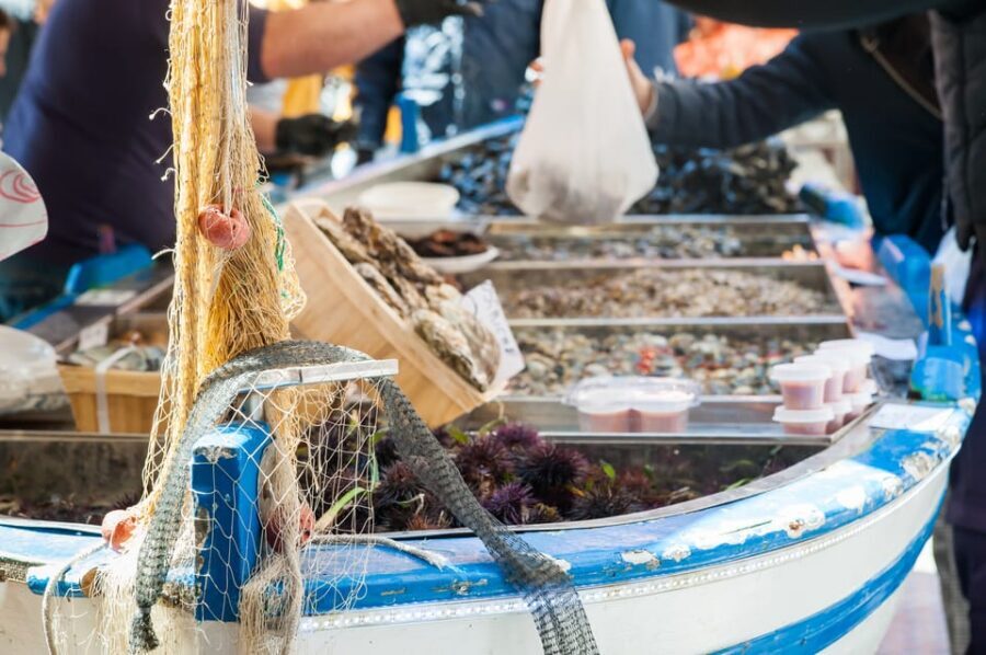 Ischia: Market, Cooking Demo & Meal at a Local's Home - The Market Stop: Picking Ingredients Like a Local Cook