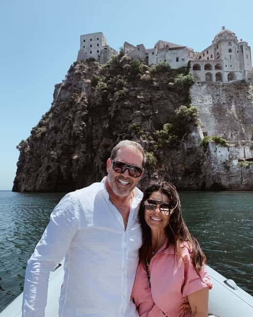 Ischia: The Most Beautiful Boat Excursion In Ischia - Forio coast views: San Montano, Zaro, and the church-and-lighthouse scenery