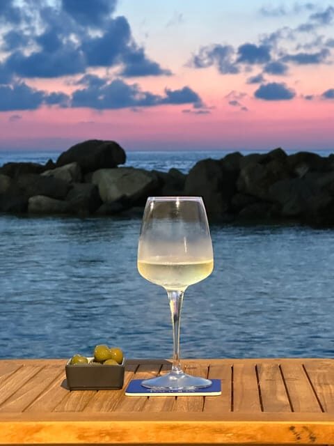 Italian aperitif at the sunset by the sea - Key things I’d zero in on
