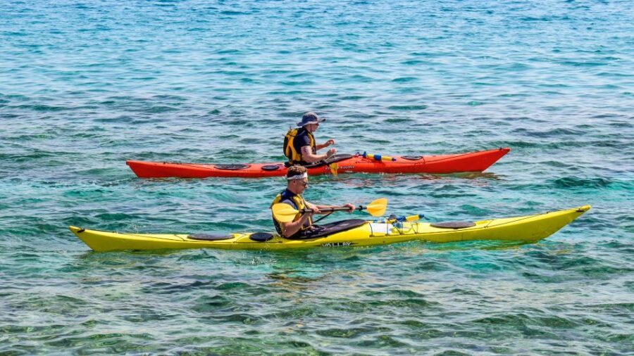 Kayak experience - The historic shoreline: Roman ruins and landmark glimpses