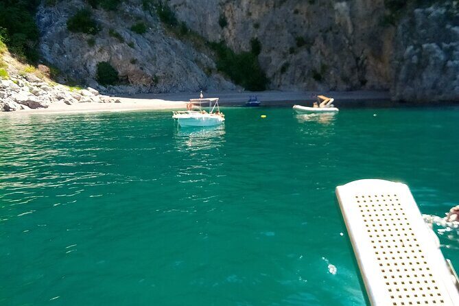 Luxury cruise from Salerno along the Amalfi Coast - Maiori swim stop: the best time to cool off