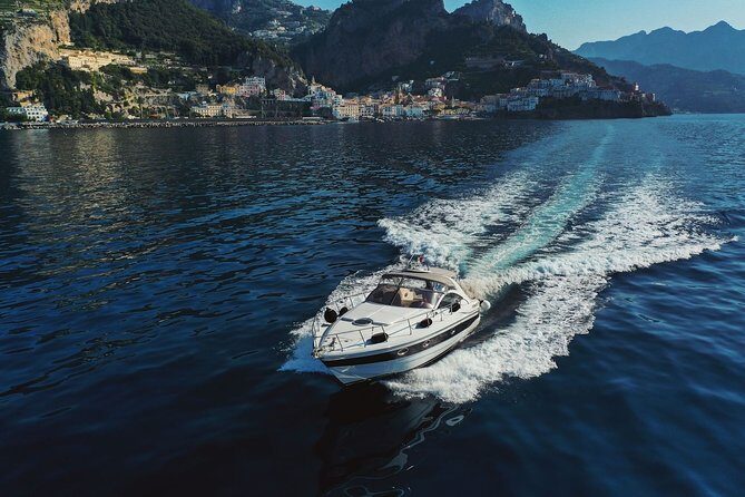Luxury Cruises - A Golden-Hour Private Cruise Off Positano