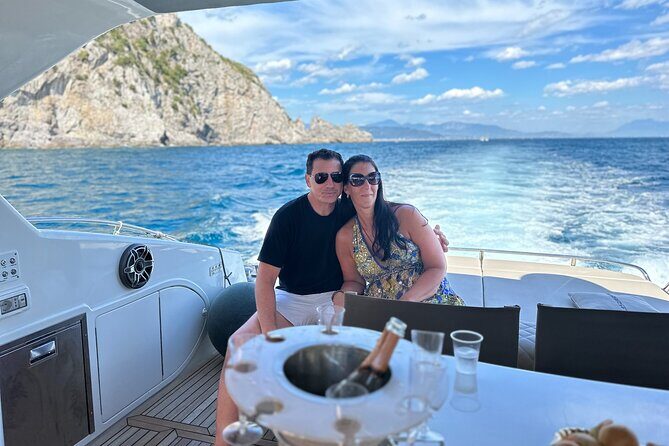 Luxury Yacht Tour Amalfi Coast All Inclusive - Coves and swim stops like Cavallo Morto and Pandora’s Cave