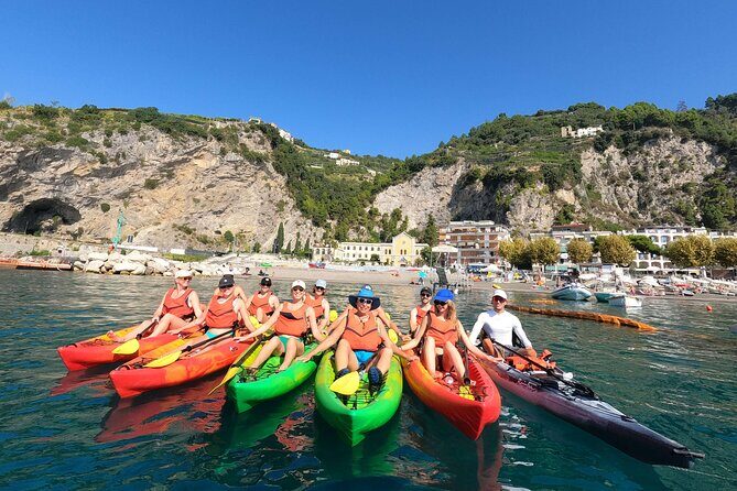 Maiori: Kayaking & Snorkeling tour along the Amalfi Coast - Paddling the Amalfi Coast: lemons, cliffs, and close-up geometry