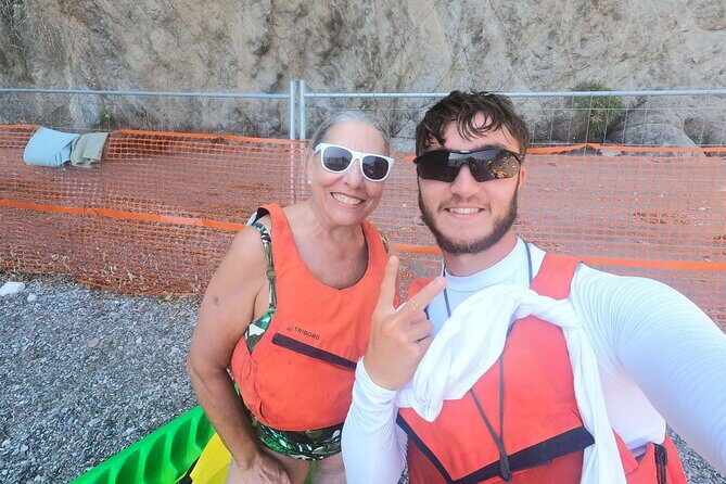 Maiori: Kayaking & Snorkeling tour along the Amalfi Coast - Snorkeling in Amalfi: 30 minutes of calm water and fruit snacks