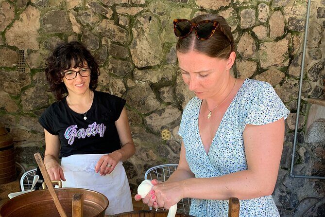 Milk the Cow & Make Mozzarella and Gnocchi with Our Family - Food on a Working Farm: Wine, Olive Oil, Cheese, and Cured Meats