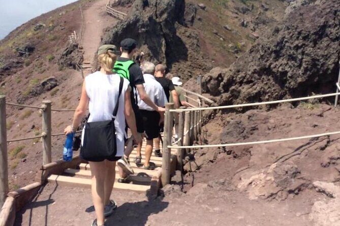 Mount Vesuvius Tour with Entry Ticket & Lunch - Vesuvius terrain can be steep: plan for slip-and-balance days
