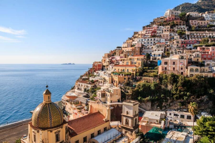Naples: Amalfi Coast, Sorrento and Pompeii Day Trip - The 8-hour route from Stazione Marittima to three big names
