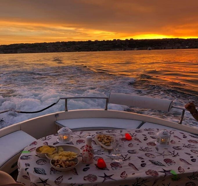 Naples: Bay of Naples Sunset Experience with Prosecco - Fireworks from the boat, when the evening lines up