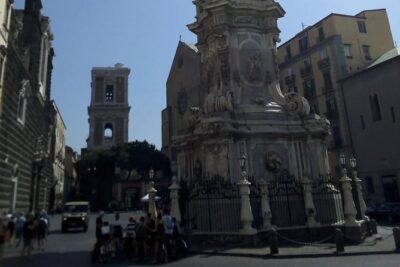 Naples electric bike tour Partenope - Starting at Via Domenico Capitelli: Your First Checkpoint