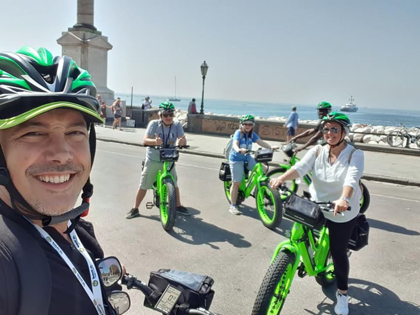 Naples: Guided Fat e-Bike Tour - S. Antonio a Posillipo Terrace: The Panoramic Payoff Moment