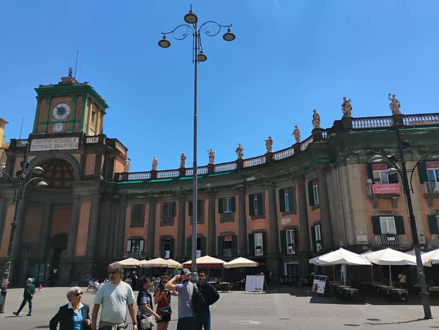 Naples: Historic Center Tour & Veiled Christ Entry Ticket - Piazza Dante meet-up and the WhatsApp/phone requirement