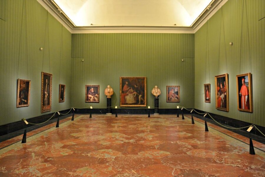 Naples: National Gallery of Capodimonte Tour - Walking Up the Monumental Stairs: Farnese Collection on the First Floor