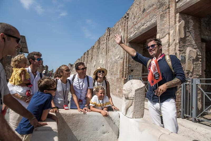 Naples or Sorrento: Full-Day Pompeii and Mount Vesuvius Tour - Getting to Pompeii by Coach: Comfortable Travel for a Busy Day