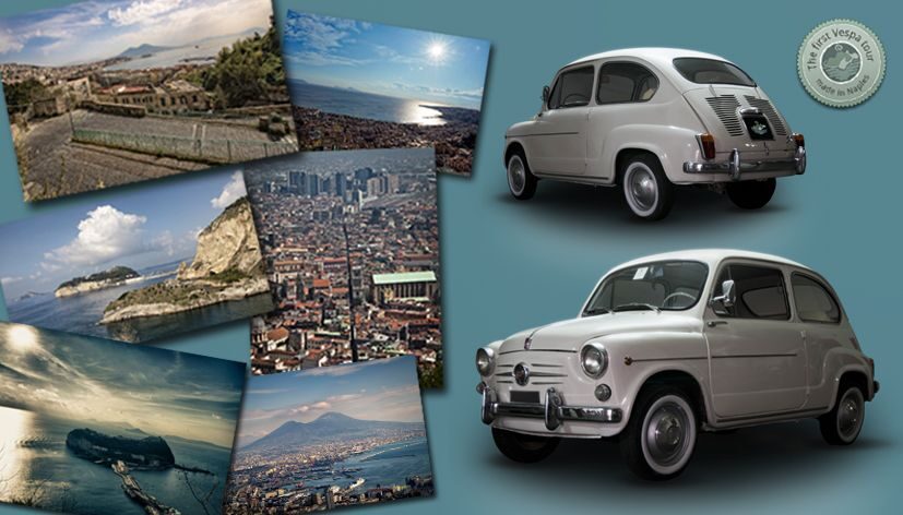 Naples: Panoramic Private Tour by Vintage Fiat 500 or 600 - First Big Moment: Piazza del Plebiscito Photo Stop