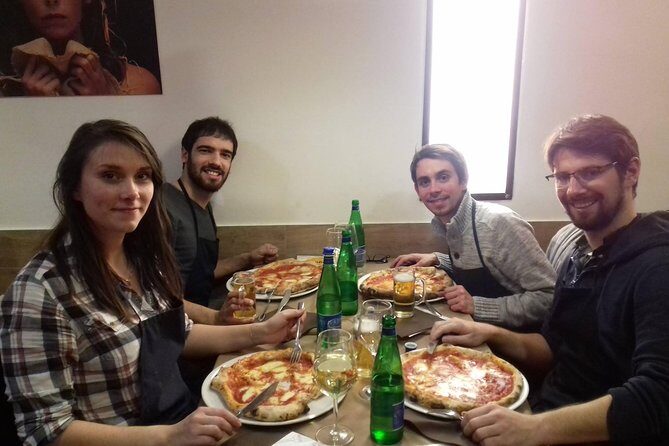 Naples Pizza-Making: From Dough to Dessert & Wine at Pizzeria - Stretching to Thin and Soft: How the Margherita Comes Together