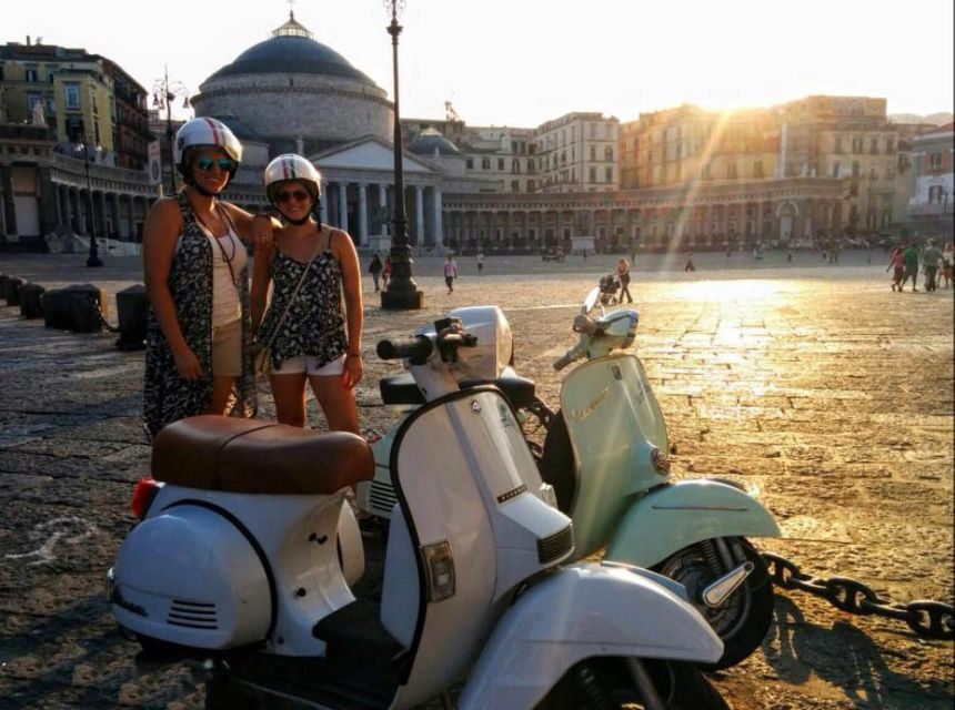 Naples: Private Classic Vespa City Tour - San Ferdinando and Naples’ skull legends: history with an edge