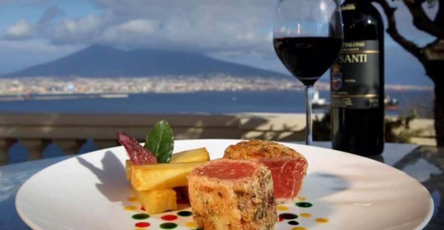 Naples: romantic dinner on the rooftop terrace - Naples at Night: Views Like Vesuvius and Castel dell’Ovo