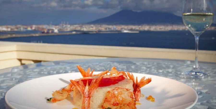 Naples: romantic dinner on the rooftop terrace - The 4 Courses: Chef-Driven Dinner With Wine Included