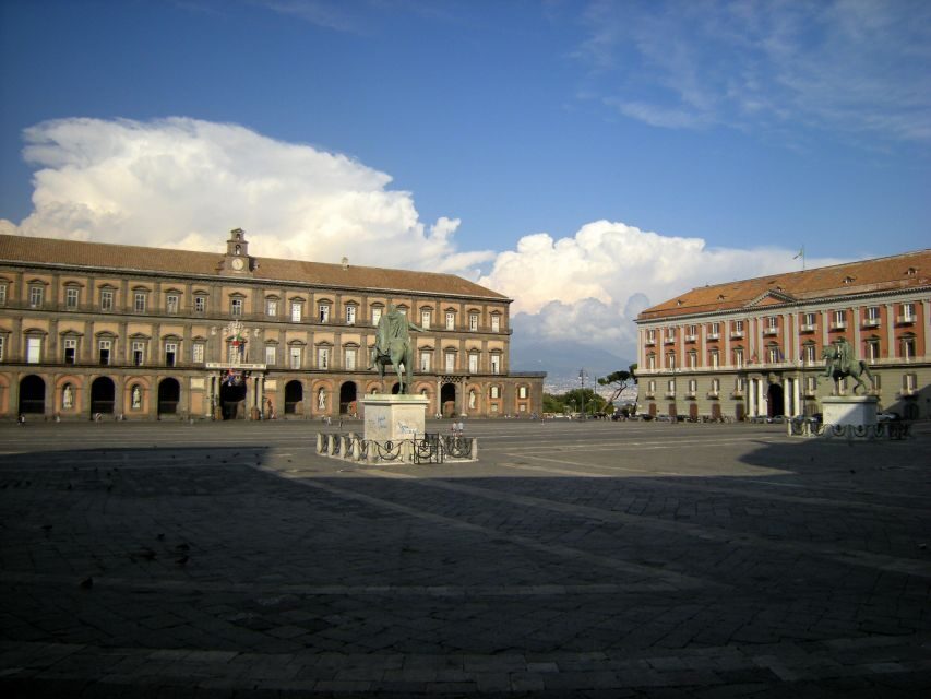 Naples: Royal Palace and Spanish Quarter Private Tour - Piazza del Plebiscito and Castel Nuovo: the monumental Naples warm-up
