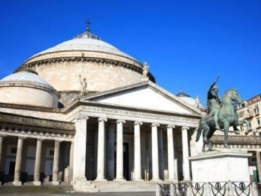 Naples Sightseeing Tour for Small Groups - Plebiscite Square: Royal Palace, St. Francesco di Paola, Umberto I Gallery, San Carlo