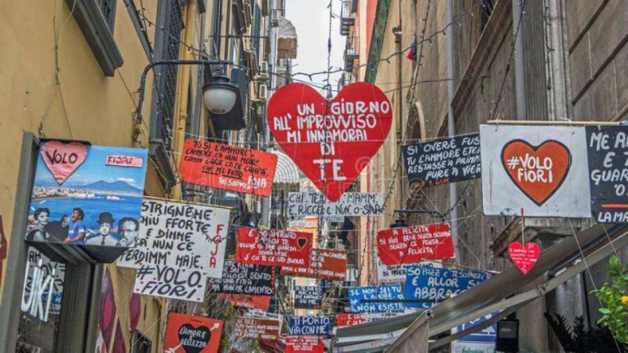 Naples: Spanish Quarters Walking Tour - Your walk map: San Ferdinando, Avvocata, and Montecalvario