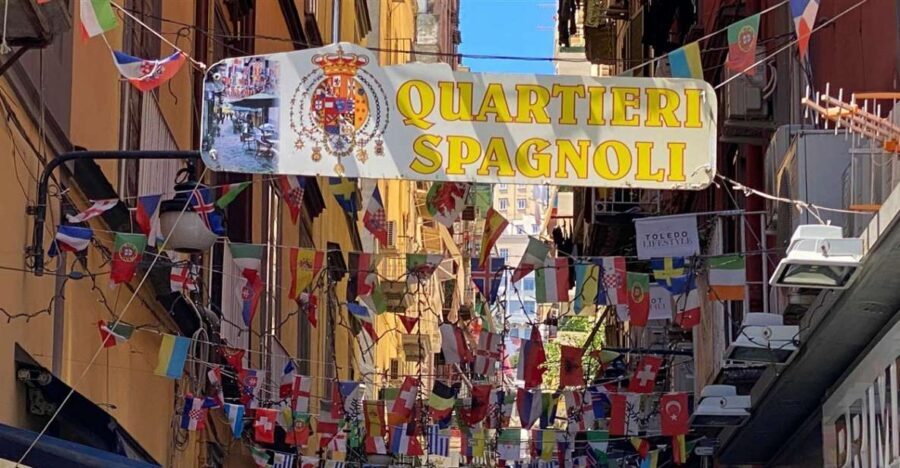 Naples: Spanish Quarters Walking Tour - Meeting point at Via Chiaia and Vico Sant’Anna di Palazzo (Pizzeria Brandi)