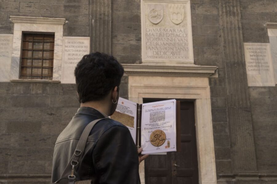 Naples: The Path of the Immortals Treasure Hunt Walking Tour - San Domenico Maggiore Church: the story deepens, and the route tightens