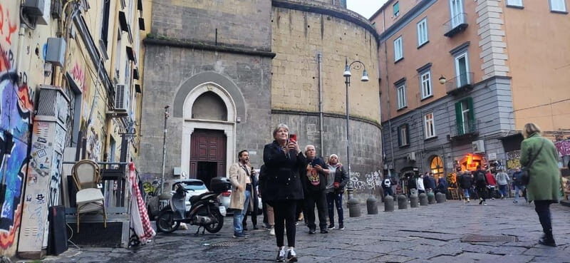 Naples walking tour with entrance to Veiled Christ - Decumani stroll: Punchinello, churches, and the city’s street personality