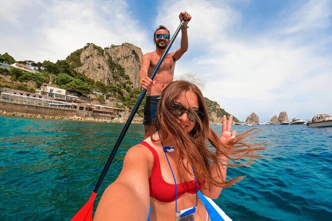 Paddleboard in Capri between caves and beaches. Photos included! - From Marina Piccola to Scoglio delle Sirene: Your Launch Plan