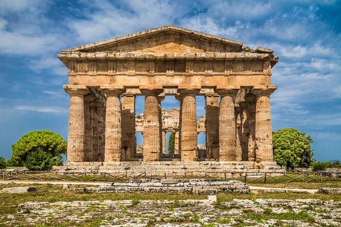 Paestum, Buffalo Mozzarella tasting and light lunch private tour - Archaeological Park of Paestum: temples, then room to breathe