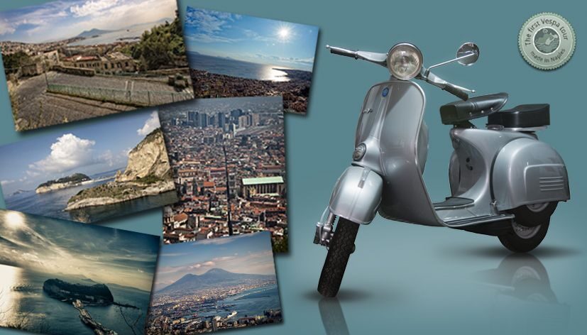 Panoramic Naples Private Tour by Vintage Vespa - San Martino terraces and Certosa di San Martino: where the bay opens up