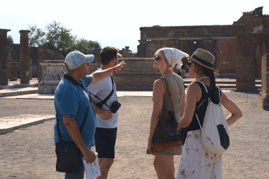 Pompeii: Guided Day Trip to Ruins and 2 Wineries Visits - Pompeii with an official guide: what you’re really paying for