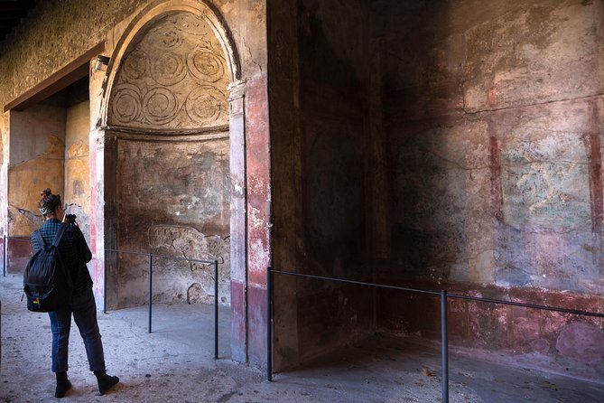 Pompeii & Mt.Vesuvius Day Tour from Naples with Pizza Lunch - Mt. Vesuvius Hike: Moderate Climb, Steamy Crater Views