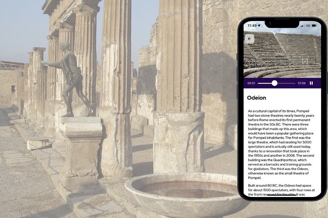 Pompeii: Skip-the-Line Entry Ticket with Digital Audio Guide - Temples for Venus, Apollo, and Jupiter