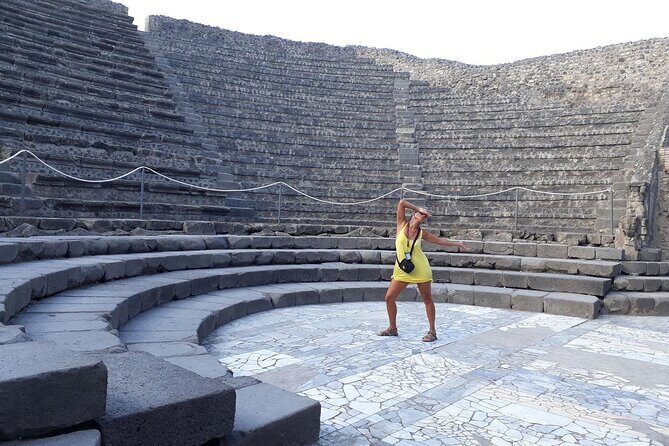 Pompeii the Ancient City (Tour+Transfer) - Teatro Grande and Via dell’Abbondanza: the city’s performance and main street