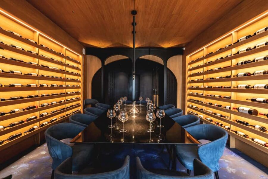 Positano: a journey through local wines - Wine Room at Eden Roc: where the tasting feels like Positano, not a classroom