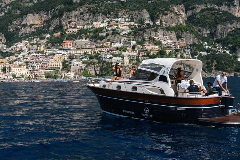 Positano: Amalfi Coast & Emerald Grotto Private Boat Tour - Emerald Grotto: Emerald Water, Stalagmites, and the Optional Inside Boat Ride