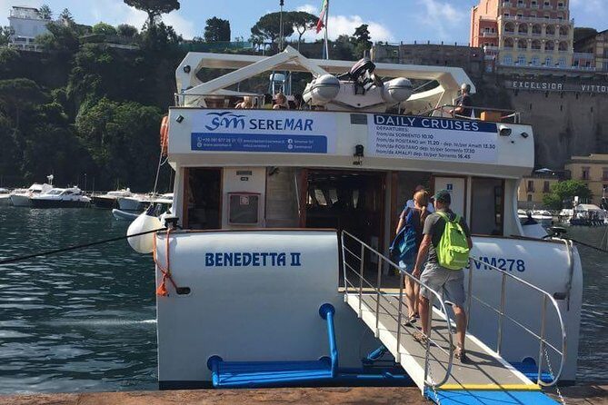 Positano & Amalfi Day Cruise From Sorrento, Seiano or C.Stabia - Positano time: making the most of about two hours ashore