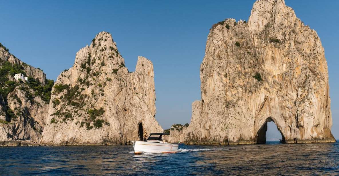 Positano: Boat Tour of Capri with Drinks and Snacks - Key points before you go