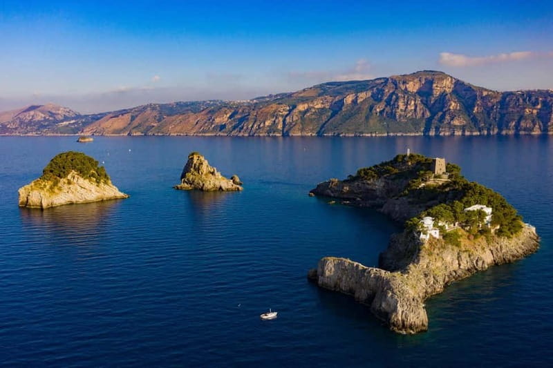 Positano: Capri Boat Tour with Swimming, Drinks, and Snacks - Punta Campanella Oasi Swim Stop: Wild Coast First