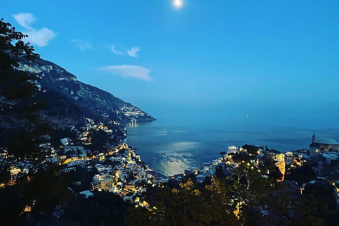 Positano Private Tour By Night from Sorrento - Stop 1: Spiaggia di Positano Marina Grande and the 1-Hour Freedom Hour