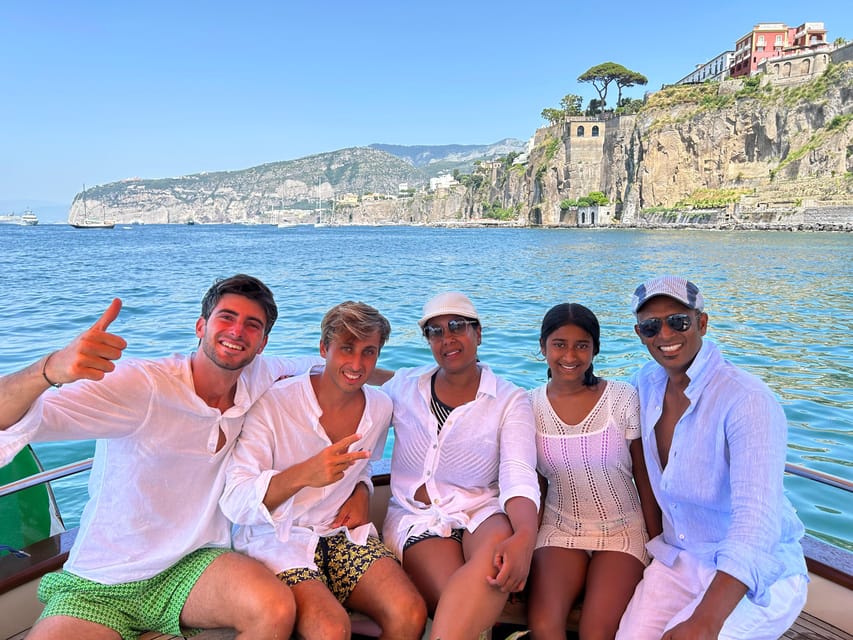 Private 2-Hour Boat Tour Along the Sorrento Coast - Prosecco, beer, soft drinks, and the calm of an intimate ride