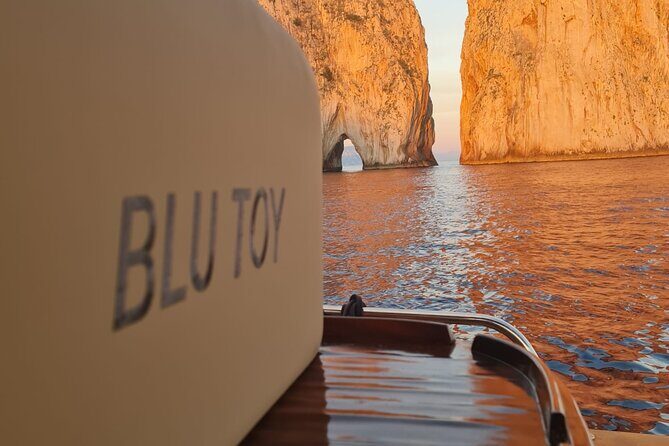 Private 4-Hour Boat Tour to Capri island with limoncello tasting - Blue Grotto, lighthouses, and Bourbon-fort views